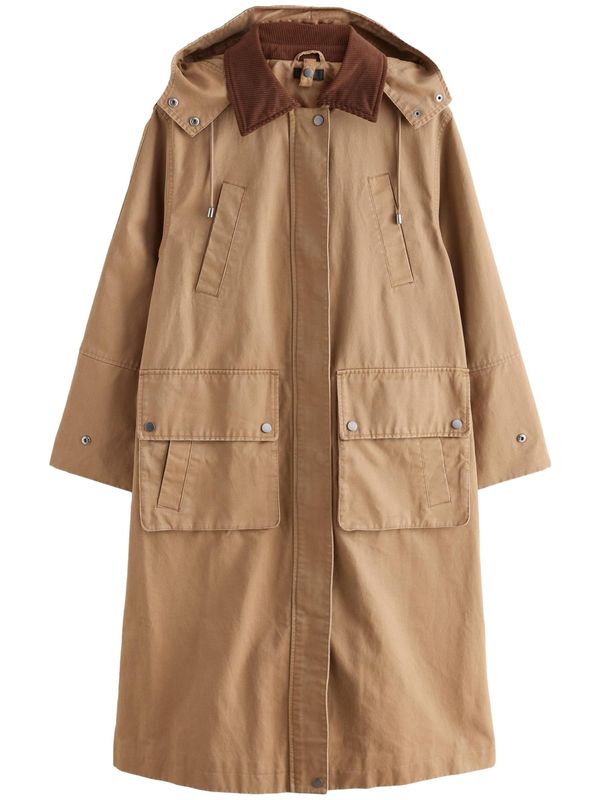 Next Next Prijelazni kaput  boja devine dlake (camel)