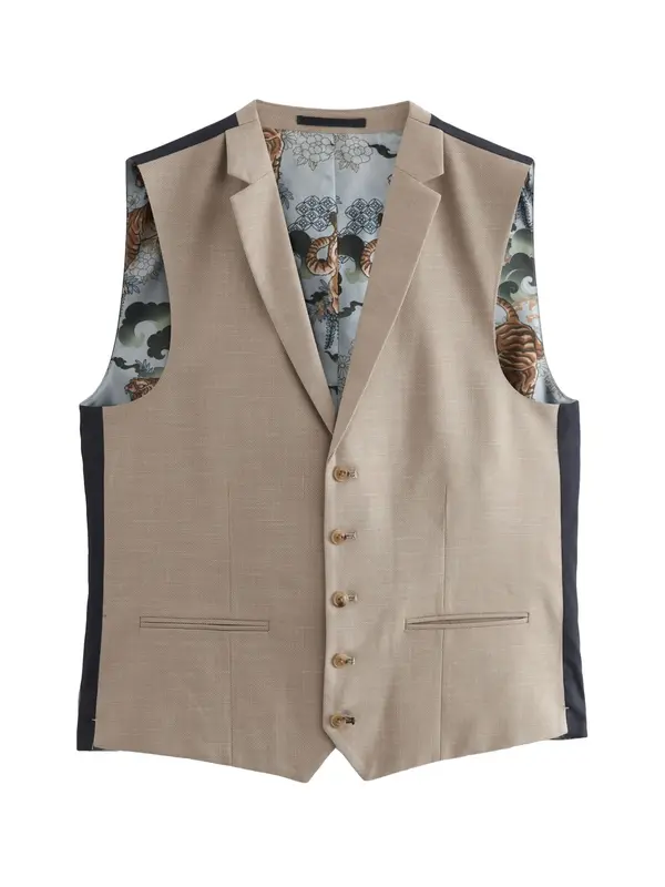 Next Next Prsluk  bež / crna