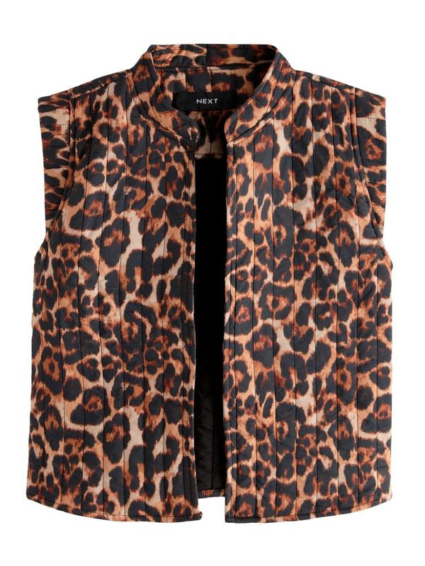 Next Next Prsluk  smeđa / crna