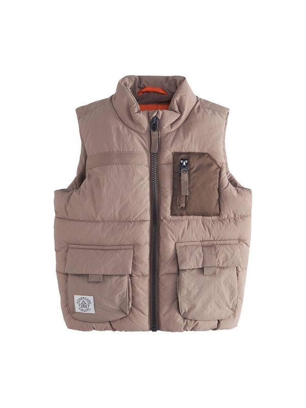 Next Next Prsluk  toplo smeđa / tamno bež