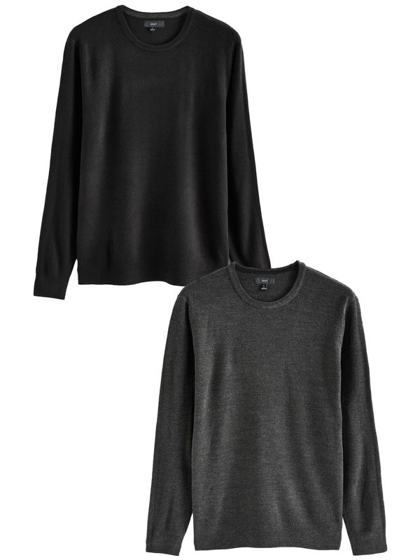 Next Next Pulover  antracit siva / crna