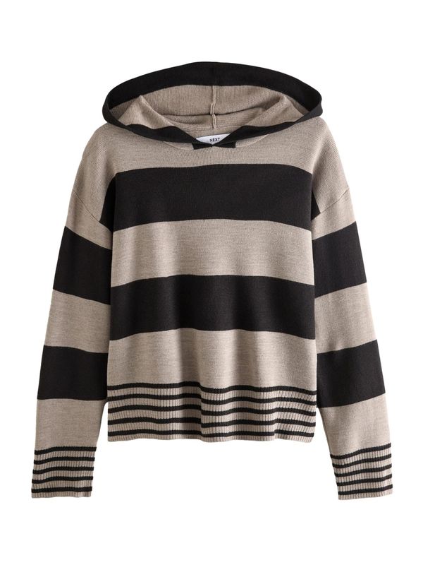 Next Next Pulover  bež / crna