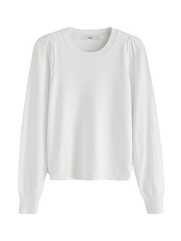 Next Next Pulover  bijela