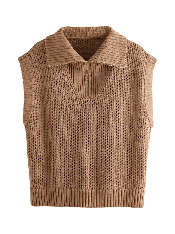 Next Next Pulover  boja devine dlake (camel)