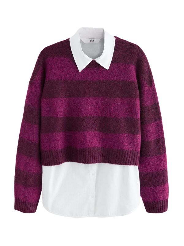 Next Next Pulover  burgund