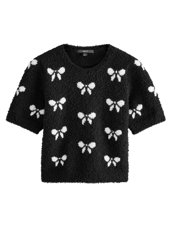 Next Next Pulover  crna / bijela