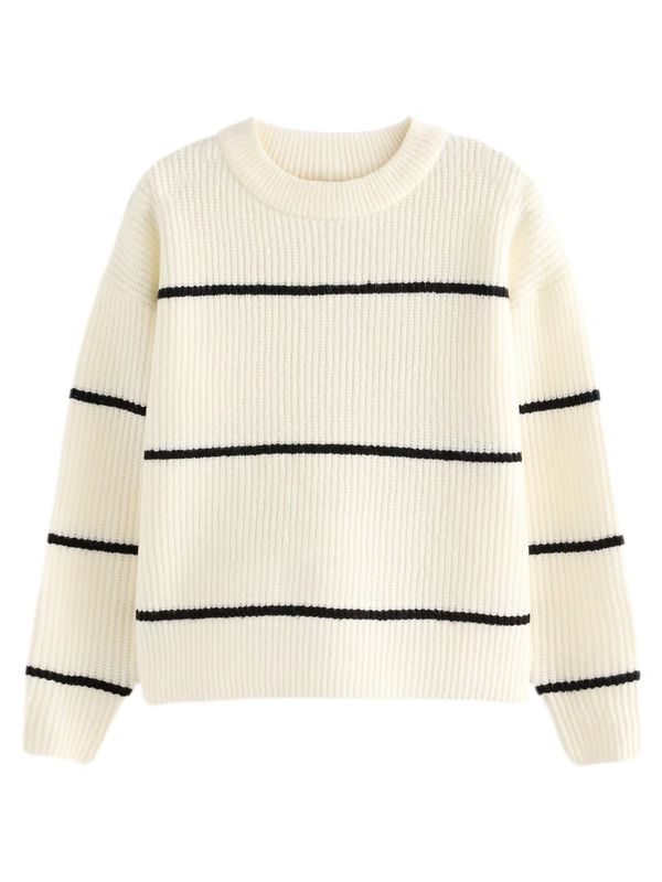 Next Next Pulover  crna / bijela