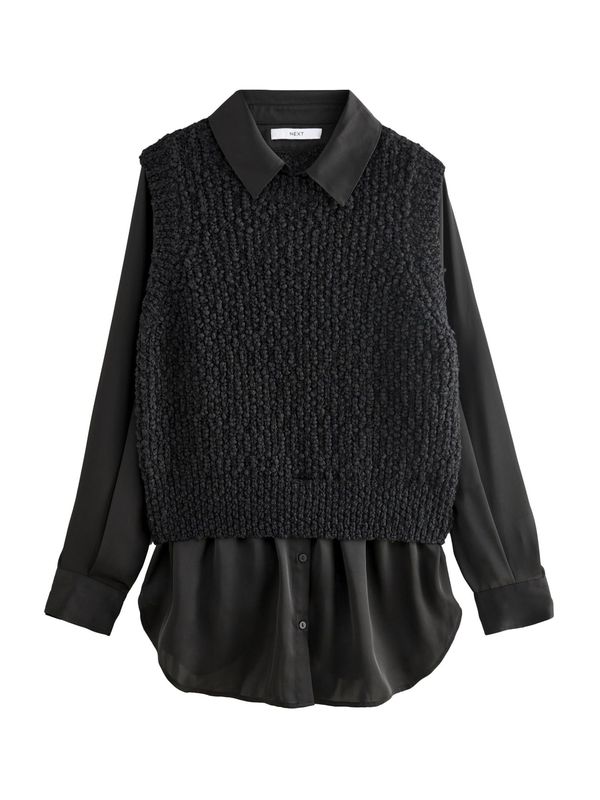 Next Next Pulover  crna