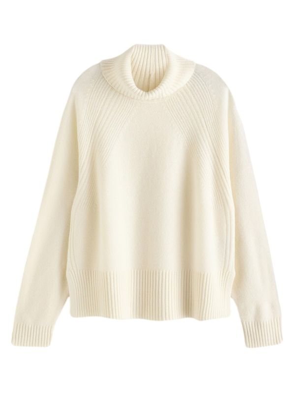 Next Next Pulover  ecru/prljavo bijela