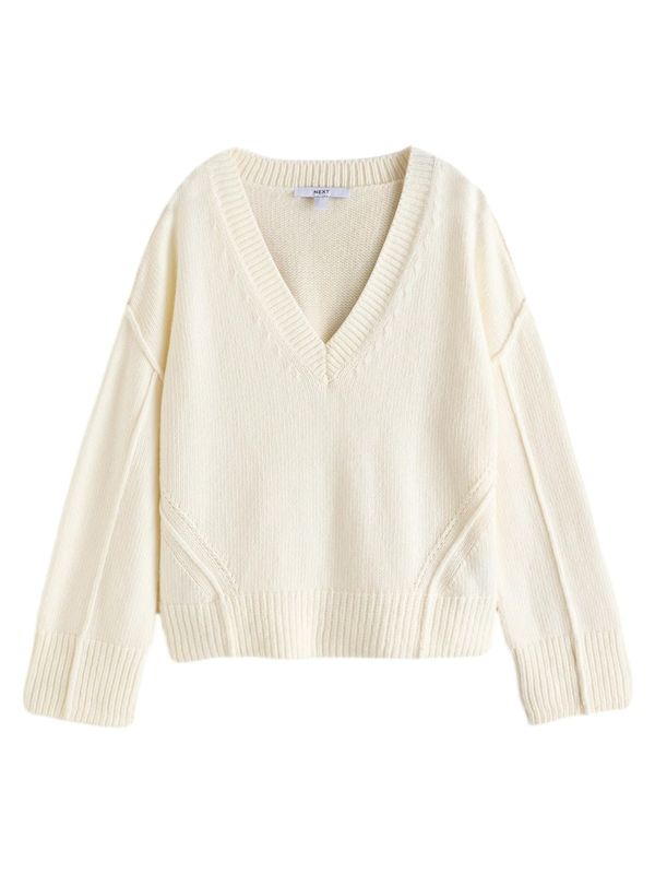 Next Next Pulover  ecru/prljavo bijela