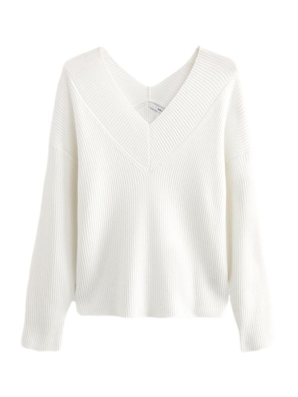 Next Next Pulover  ecru/prljavo bijela