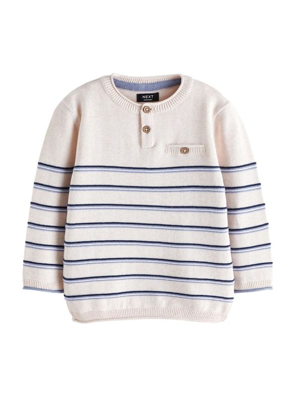 Next Next Pulover  ecru/prljavo bijela / plava