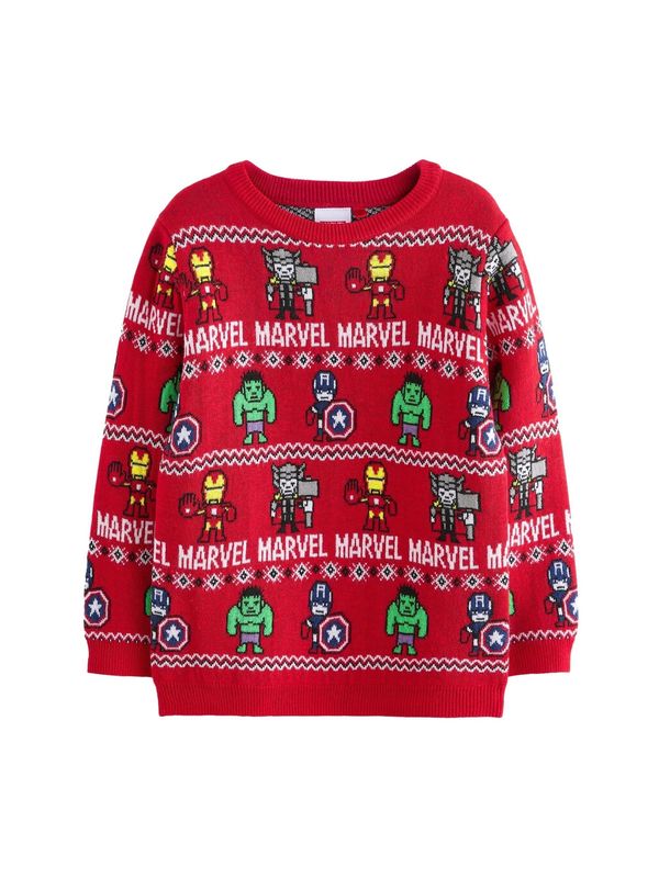 Next Next Pulover  miks boja / krvavo crvena