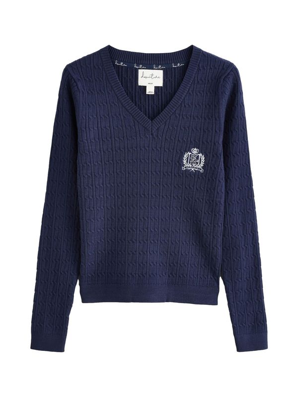 Next Next Pulover  mornarsko plava / bijela