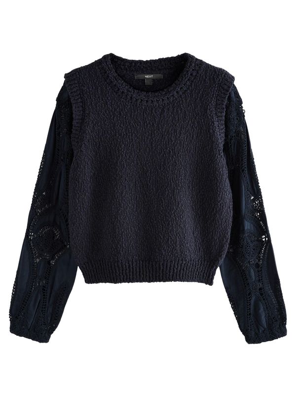 Next Next Pulover  mornarsko plava