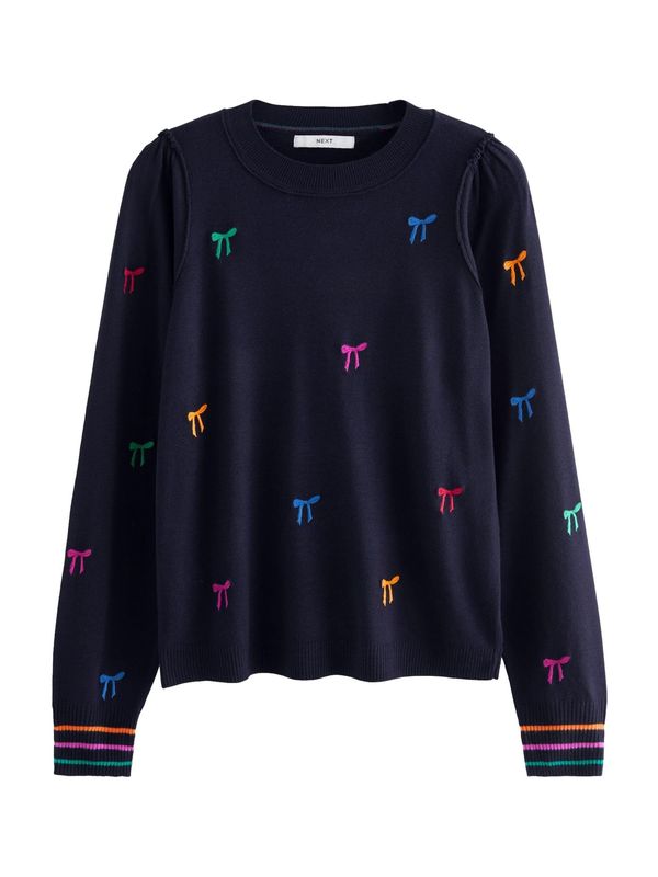 Next Next Pulover  mornarsko plava / miks boja
