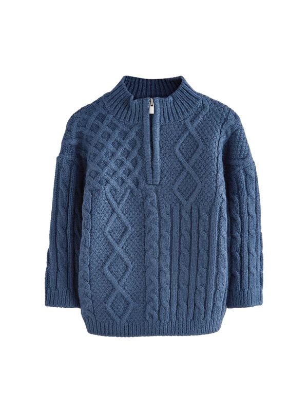 Next Next Pulover  mornarsko plava