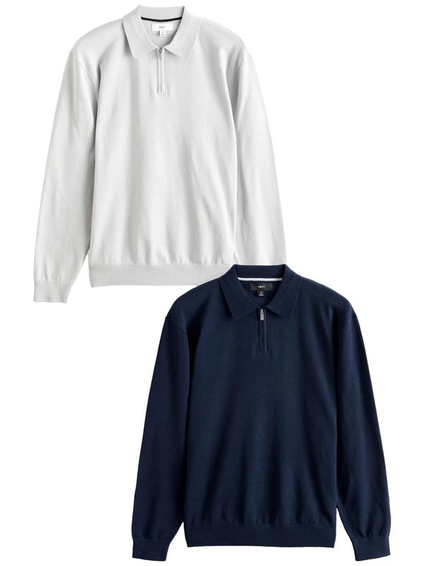 Next Next Pulover  mornarsko plava / prljavo bijela