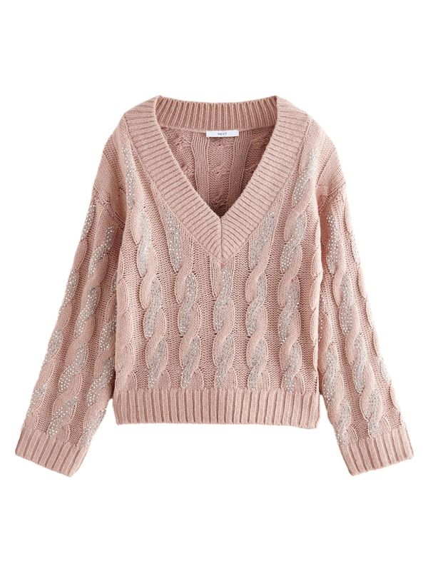 Next Next Pulover  roza