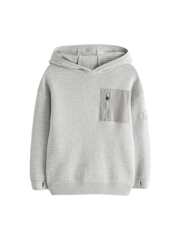 Next Next Pulover  siva / svijetlosiva