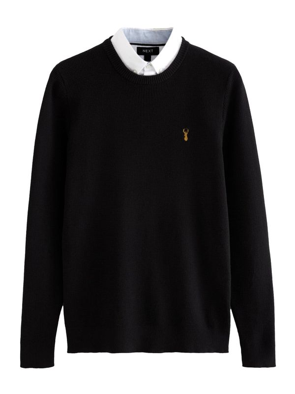 Next Next Pulover  smeđa / crna