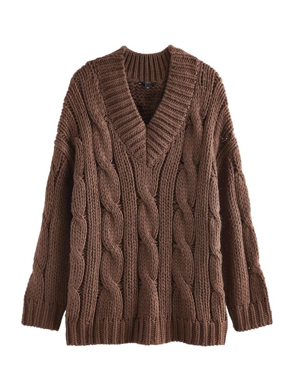 Next Next Pulover  smeđa