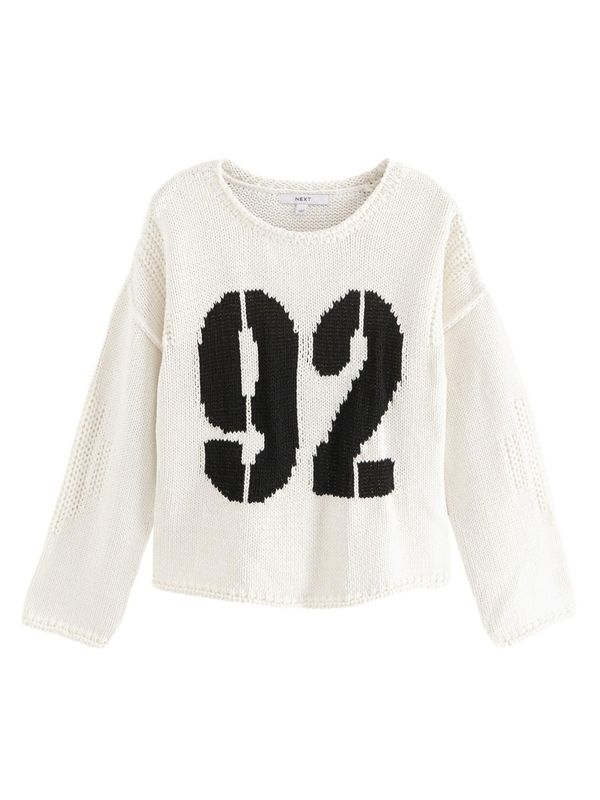 Next Next Pulover  svijetlobež / crna