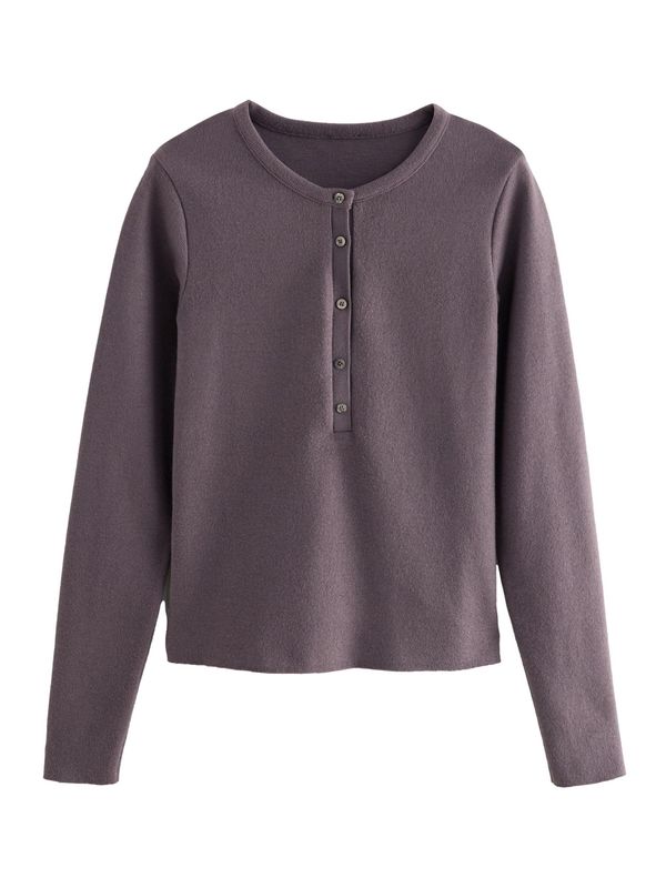 Next Next Pulover  tamno ljubičasta