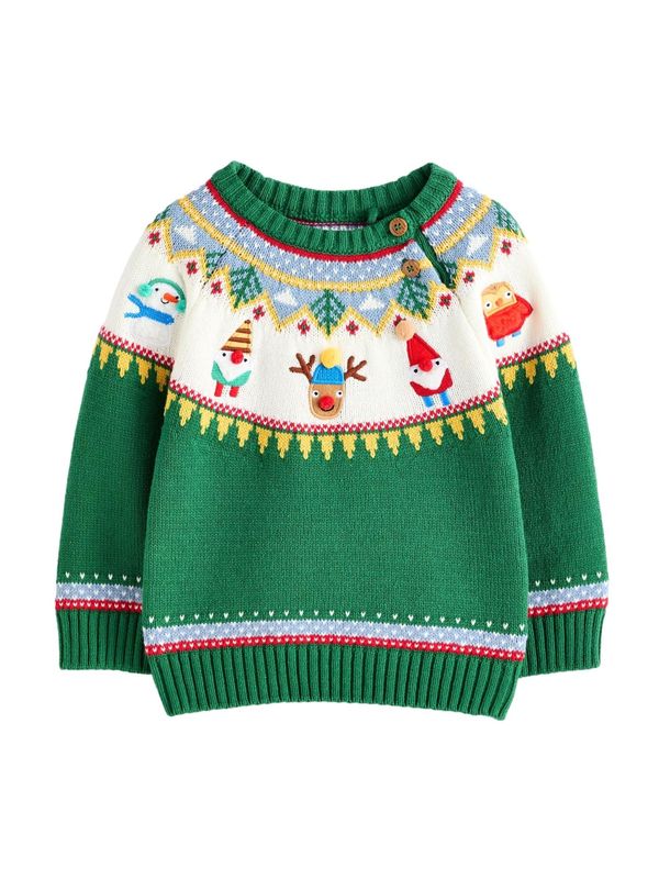 Next Next Pulover  zelena / miks boja