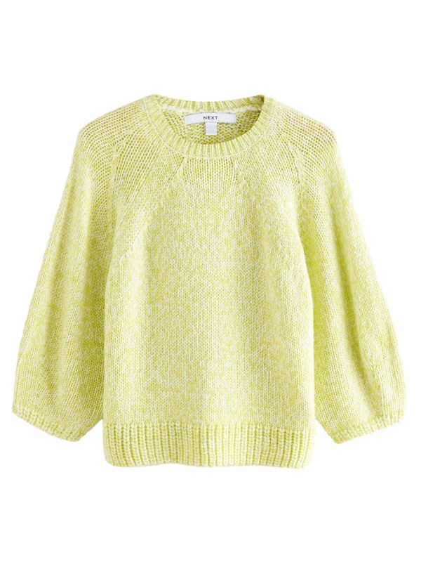 Next Next Pulover  žuta melange