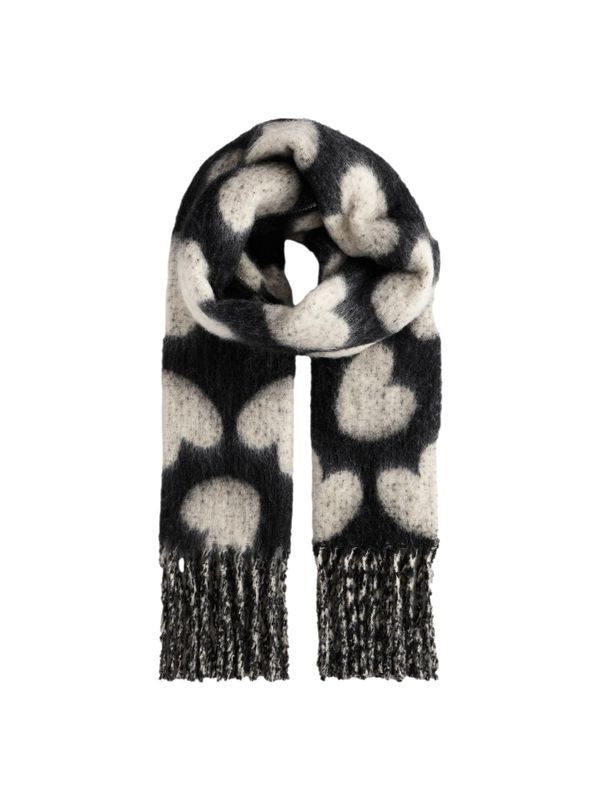 Next Next Šal  bež / crna