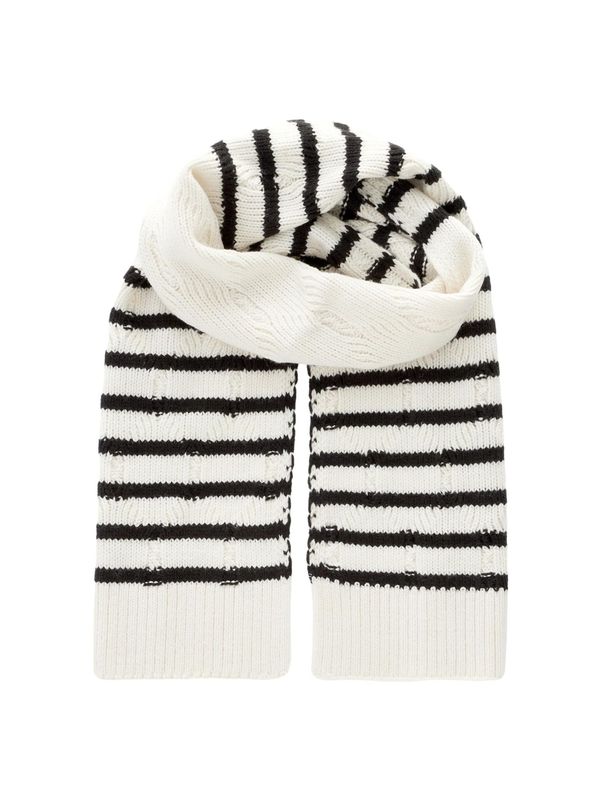 Next Next Šal  crna / bijela