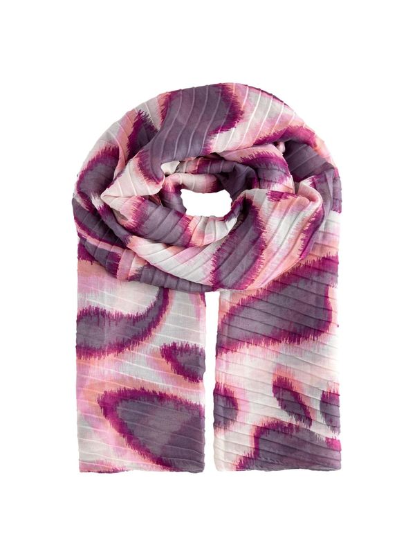 Next Next Šal  orhideja bijela / ljubičasto crvena / ljubičasta / bijela