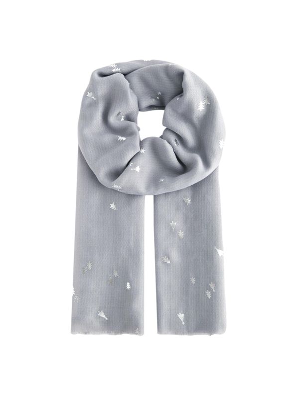 Next Next Šal  siva / srebro