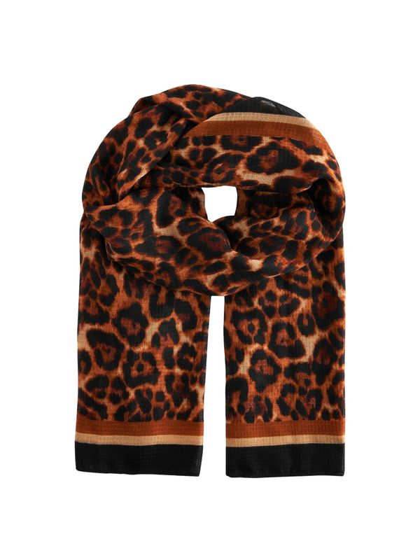 Next Next Šal  smeđa / svijetlosmeđa / tamno smeđa