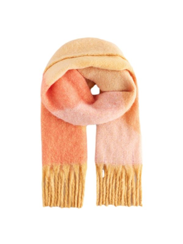 Next Next Šal  svijetlonarančasta / tamno narančasta / puder roza