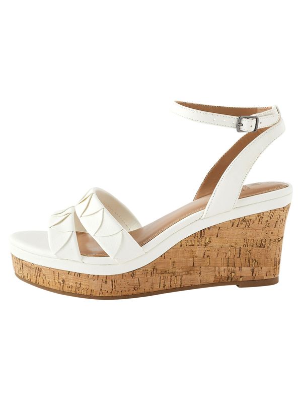 Next Next Sandale  bež / bijela