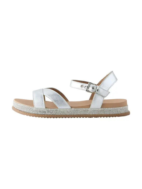 Next Next Sandale 'Forever Comfort'  srebro