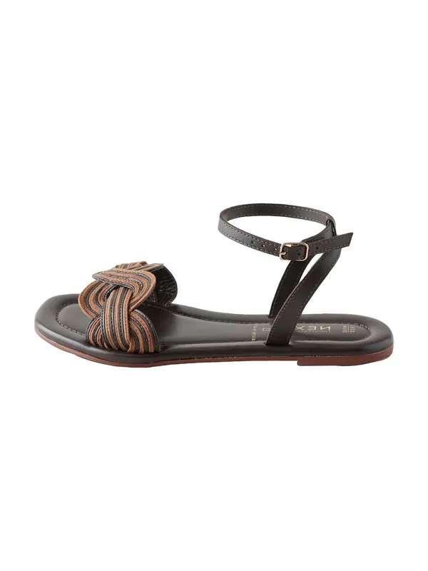 Next Next Sandale 'Forever Comfort®'  smeđa / tamno smeđa