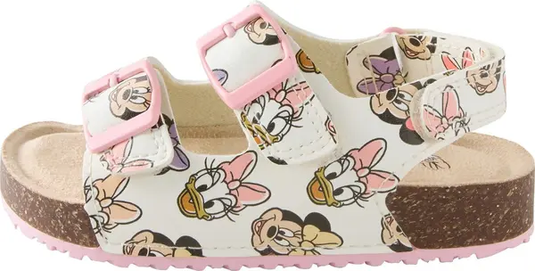 Next Next Sandale 'Minnie Mouse'  žuta / roza / crna / bijela