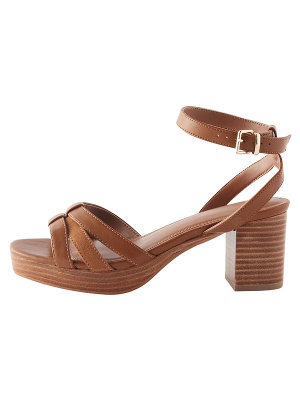 Next Next Sandale s remenčićima  smeđa