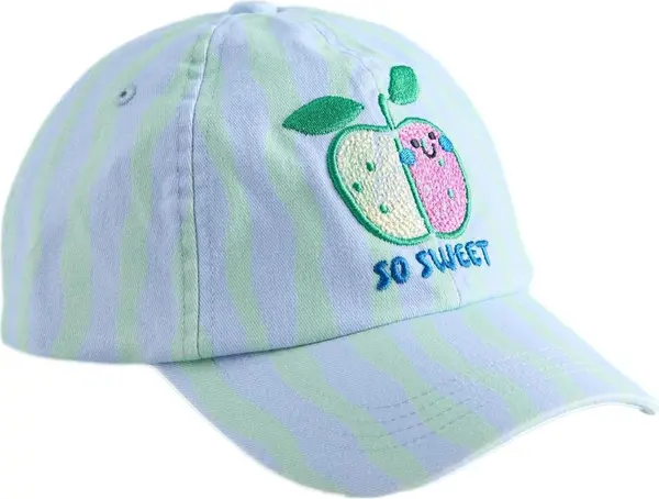 Next Next Šešir 'Apple Placement'  svijetloplava / zelena / svijetlozelena / roza