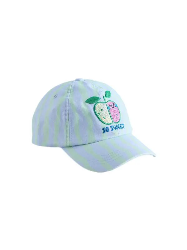 Next Next Šešir 'Apple Placement'  svijetloplava / zelena / svijetlozelena / roza