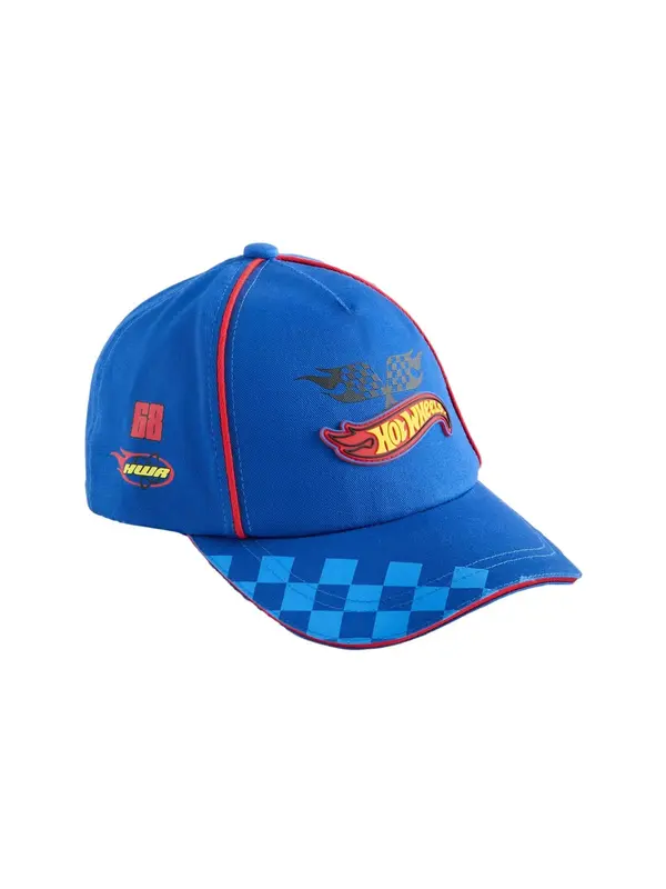 Next Next Šešir 'Hot Wheels'  plava / žuta / crvena / crna