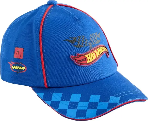 Next Next Šešir 'Hot Wheels'  plava / žuta / crvena / crna