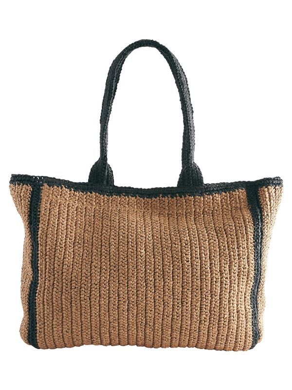 Next Next Shopper torba  boja devine dlake (camel) / crna