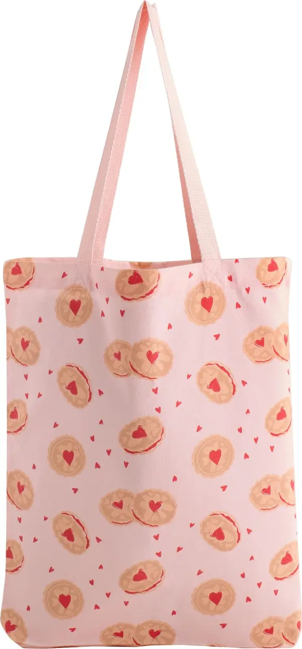 Next Next Shopper torba  tamno bež / cappuccino / roza / crvena