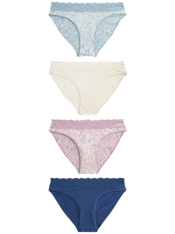 Next Next Slip  bež / plava / roza