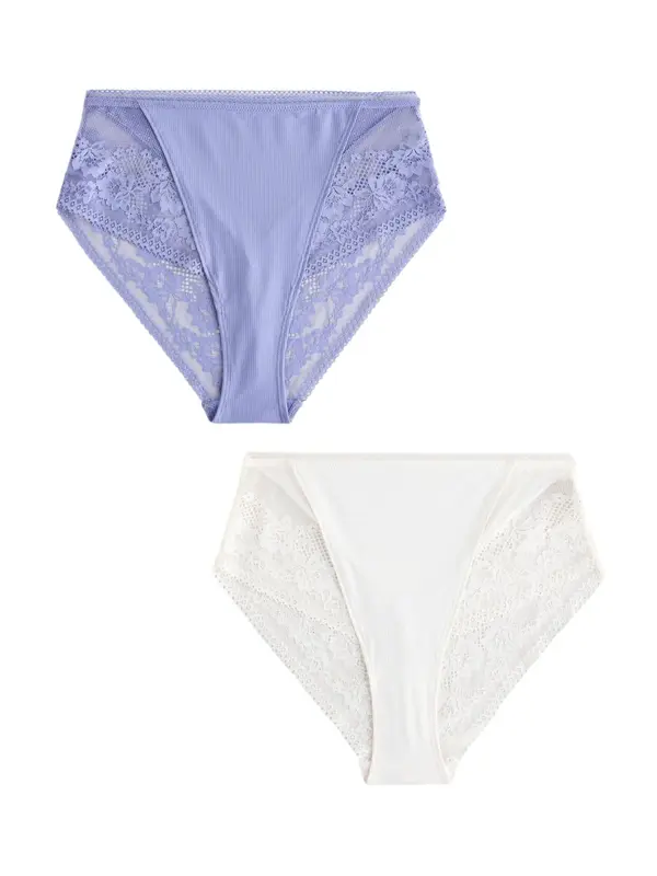 Next Next Slip  boja pijeska / plavi traper