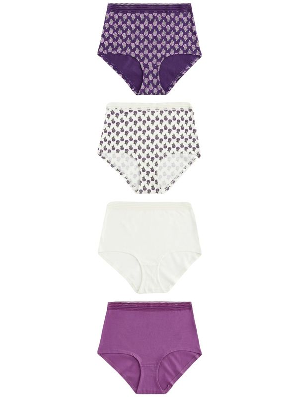 Next Next Slip  ljubičasta / bijela